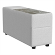 Frida Modular Console with Speaker and Cooler Olefin Beige