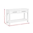 Rhiannon  3PC Occasional Table Set in Antique White Coffee End and Sofa Tables