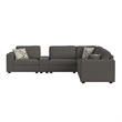 Harleigh 7PC Living Room Set in Palmer Plus Ash
