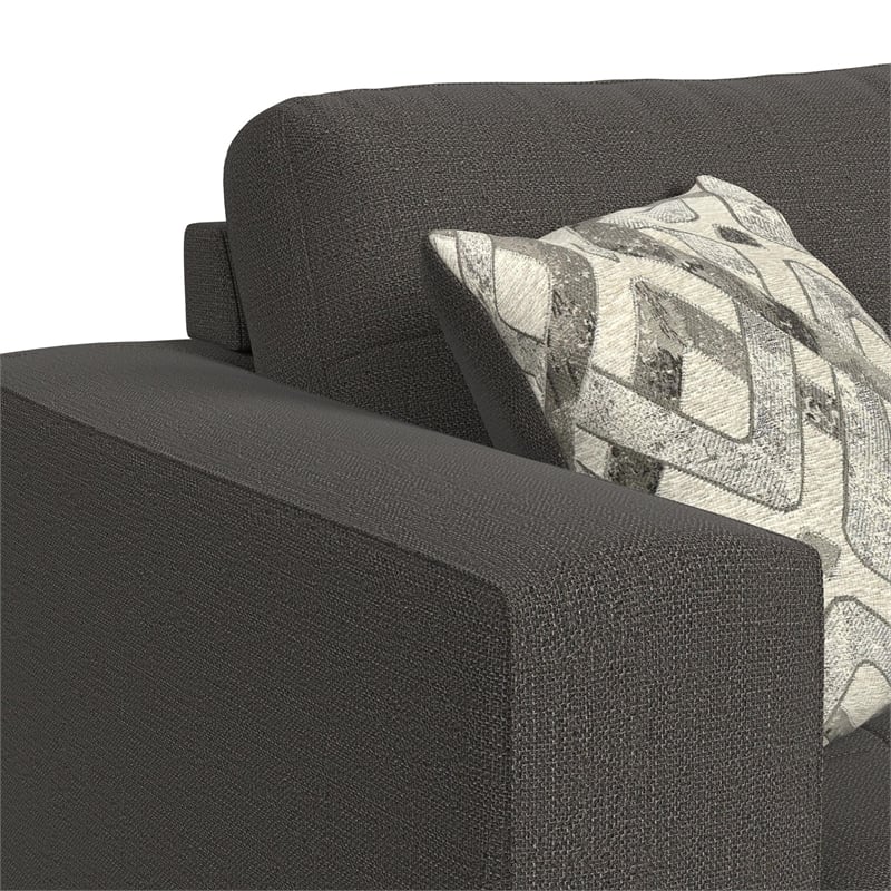 Harleigh 7PC Living Room Set in Palmer Plus Ash