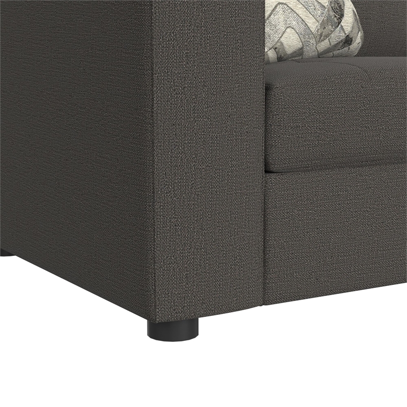 Harleigh 8PC Living Room Set in Palmer Plus Ash with Media Console