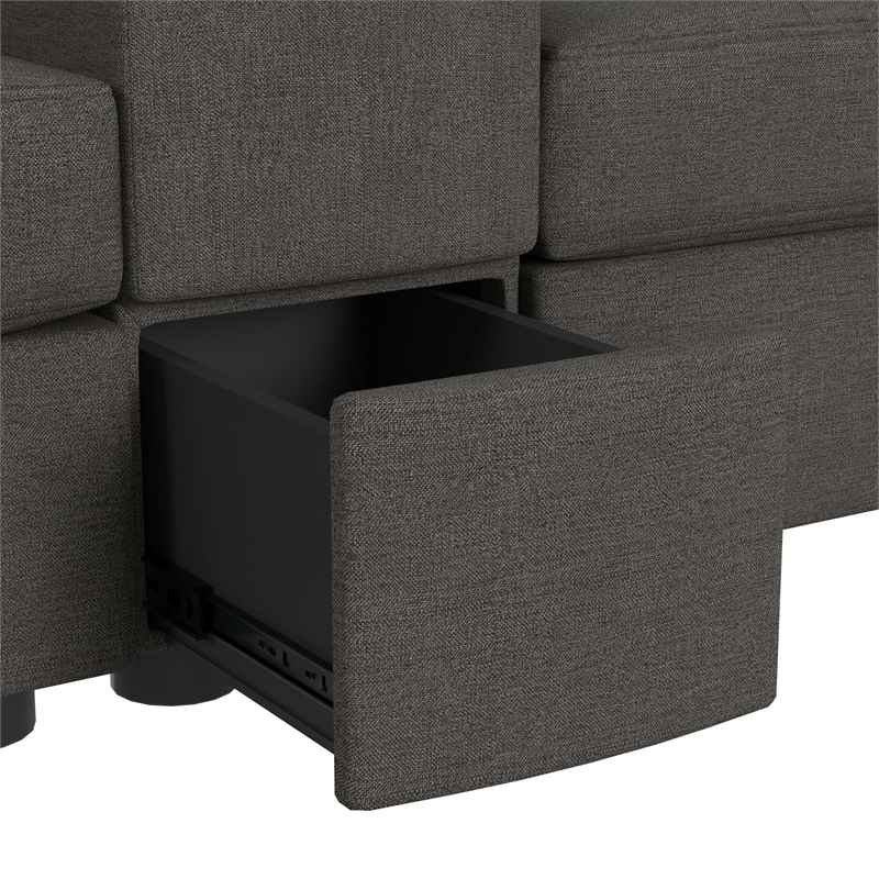 Harleigh 9PC Living Room Set in Palmer Plus Ash