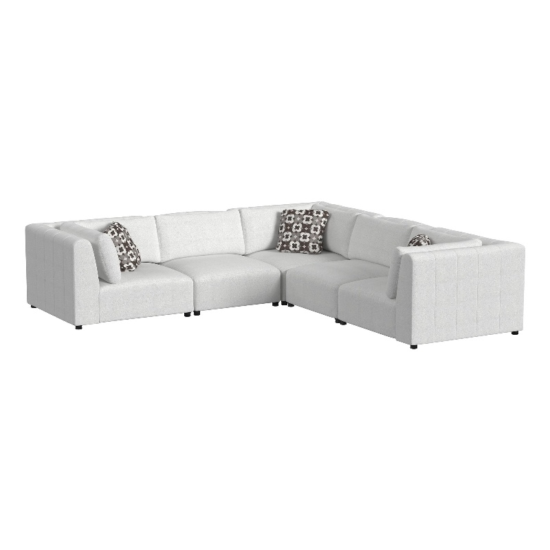 Picket House Furnishings Frida 5PC Modular Set in Olefin Beige
