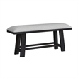 Pinnacle 6PC Counter Height Dining Set in Charcoal Table  Four Chairs Bench
