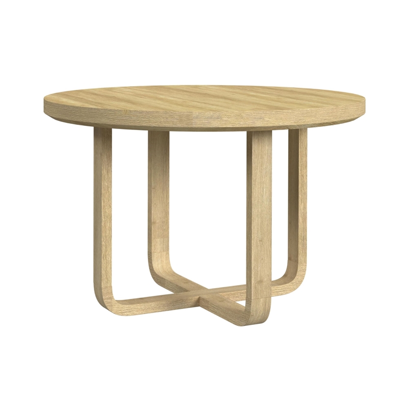 Woodridge 5PC Standard Height Dining Set in Natural Table and Four Chairs