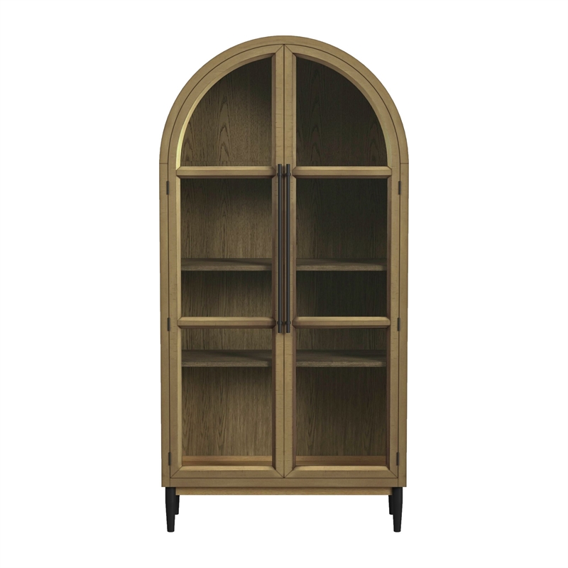 Picket House Furnishings Homer Bookcase in Weathered Oak
