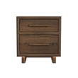 Picket House Furnishings Perth Nightstand with USBC and LED in Brown