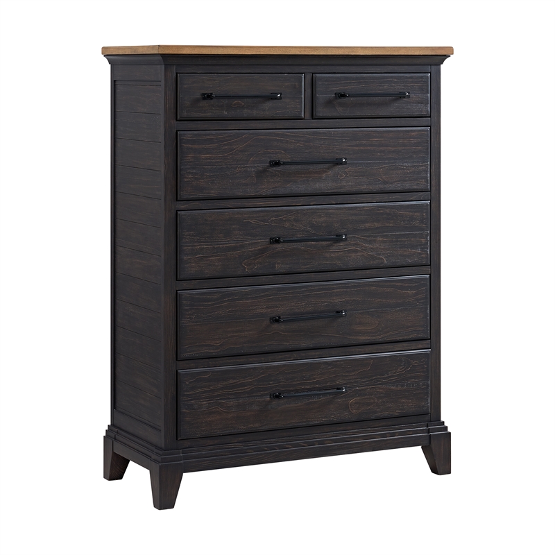 Picket House Furnishings Johnshaven Queen Storage 3PC Bedroom Set in Espresso