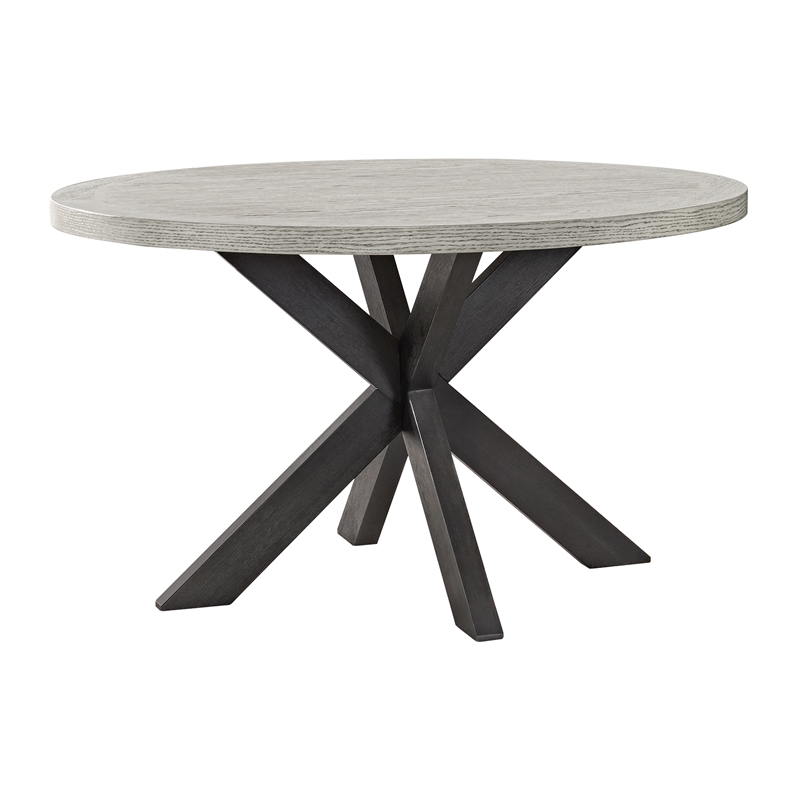 Picket House Furnishings Edge 5PC Standard Height Round Dining Set in Espresso