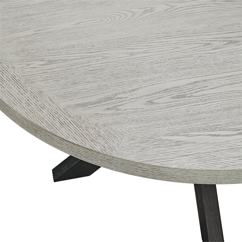 Picket House Furnishings Edge 5PC Standard Height Round Dining Set in Espresso
