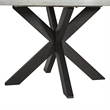 Picket House Furnishings Edge 5PC Standard Height Round Dining Set in Espresso