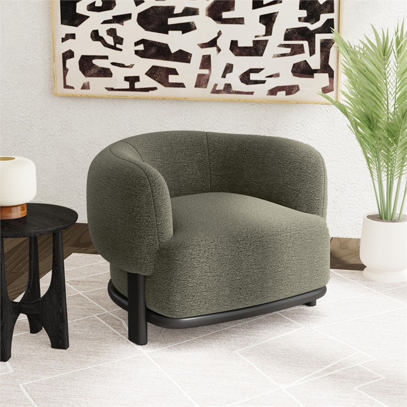 Picket House Furnishings Andalusia Chair in Penny Spanish Moss