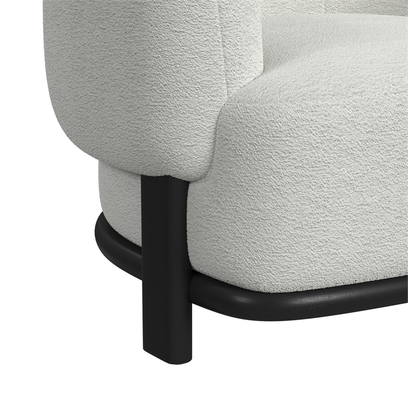 Picket House Furnishings Andalusia Chair in Penny White