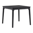 Picket House Furnishings Mendoza 5PC Counter Set w/ Table and 4 Chairs in Black
