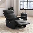 Picket House Furnishings Barnard P1 Recliner w/ Glider & Swivel in Del Mar Grey