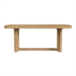 Picket House Furnishings Canal Rectangular Dining Table in Natural