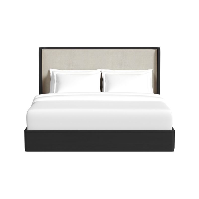 Picket House Furnishings Camelot King UPH Bed in Black