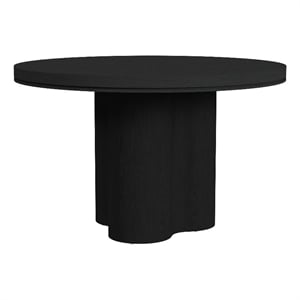 Picket House Furnishings Camelot Round Dining Table in Black