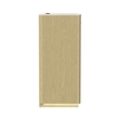 Picket House Furnishings Cambria Buffet with LED and Power in Off White/Natural