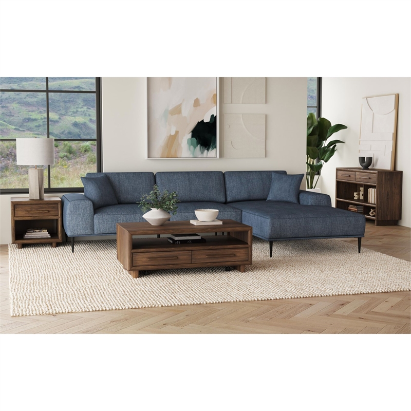 Picket House Furnishings Perth Console Table in Brown