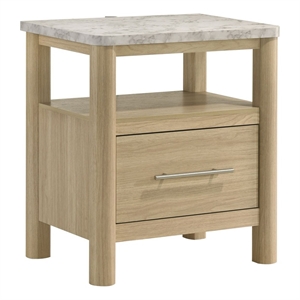Picket House Furnishings Joanna Nightstand with USB in Natural