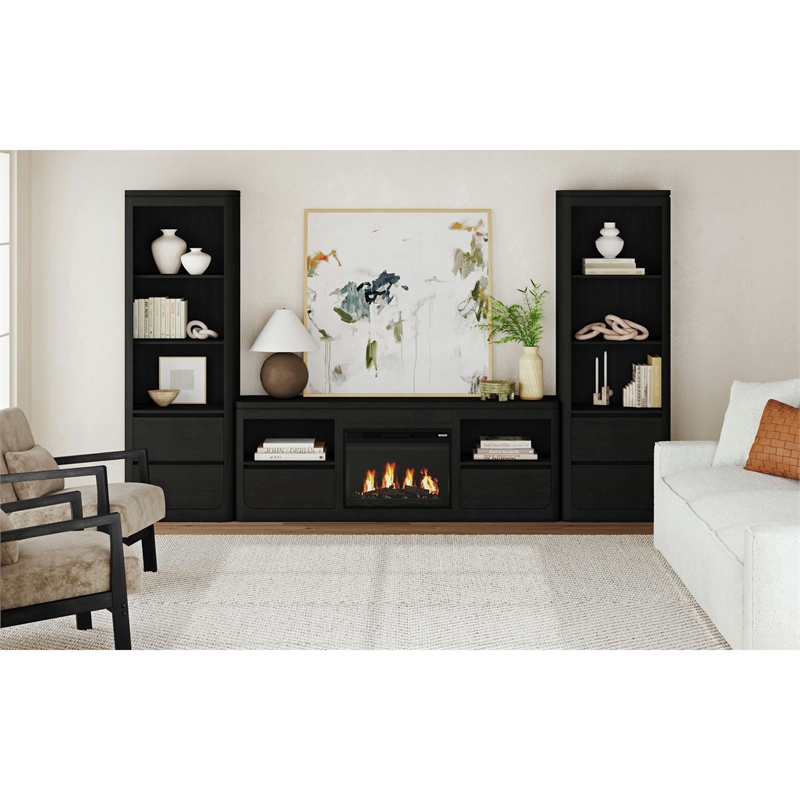 Picket House Furnishings Camelot Side Pier in Black
