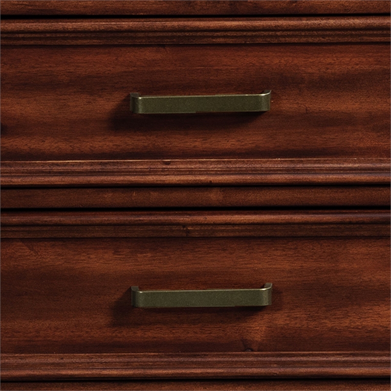 Picket House Furnishings Damen 3-Drawer Nightstand in Rich Cherry