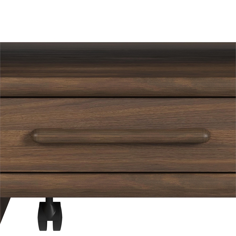 Picket House Furnishings Perth 4-Drawer Coffee Table with Casters in Brown