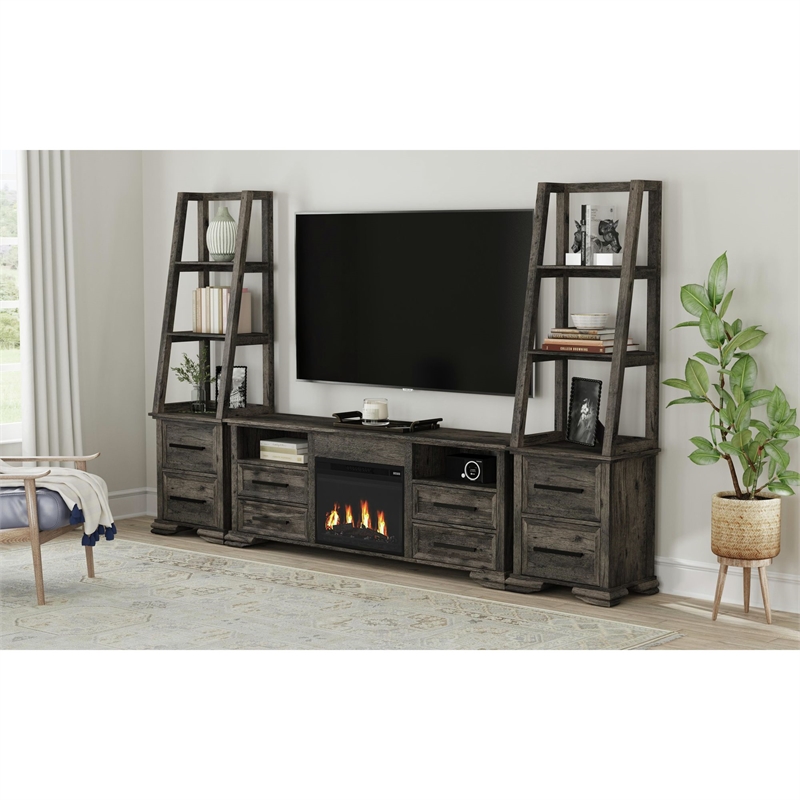 Picket House Furnishings Hyde Side Piers in Charcoal