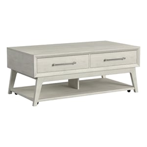 Picket House Furnishings Clare Coffee Table with Casters in Almond