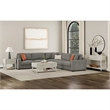Picket House Furnishings Clare Sofa Table in Almond