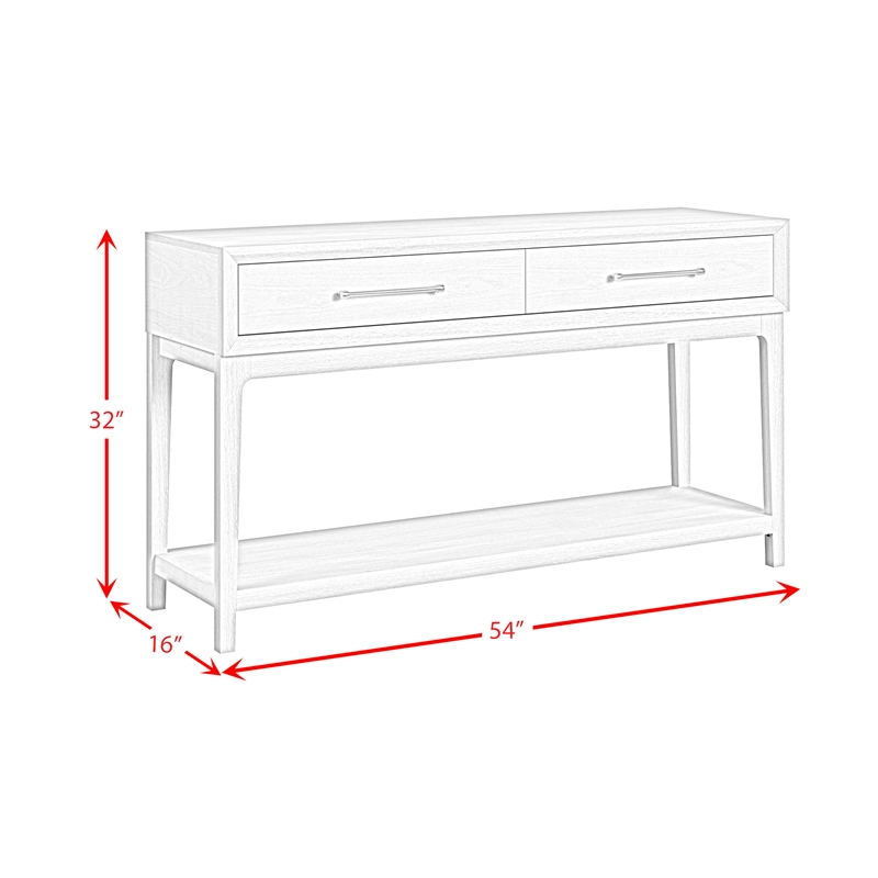 Picket House Furnishings Clare Sofa Table in Almond