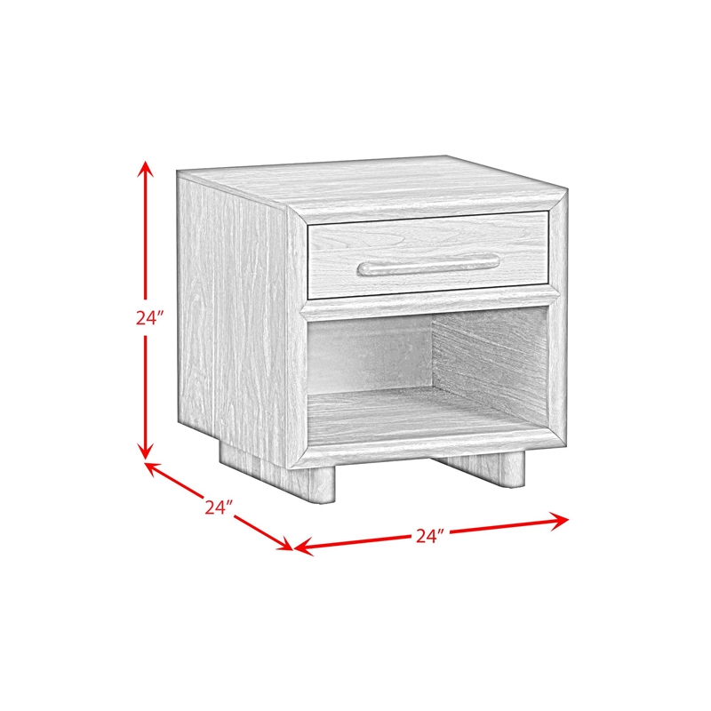 Picket House Furnishings Perth End Table in Brown