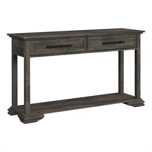 Picket House Furnishings Hyde Sofa Table in Charcoal