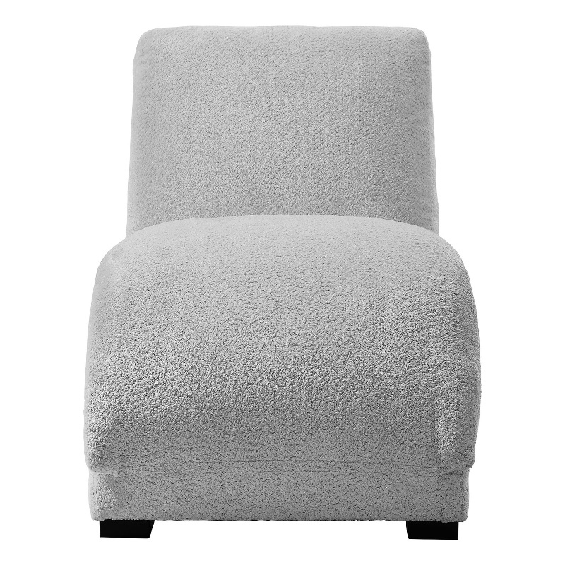 Picket House Furnishings York Chaise with Heat Massage USBC LED in Glam Fog