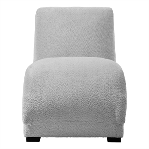 Picket House Furnishings York Chaise with Heat Massage USBC LED in Glam Fog