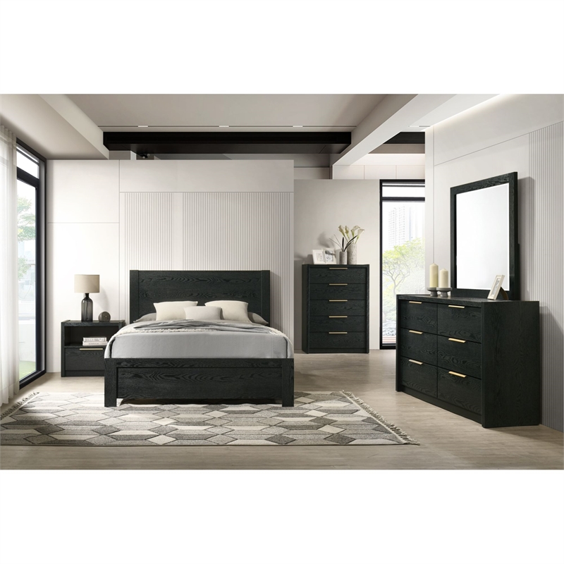 Picket House Furnishings Ardmore Bend Full Bed in Black