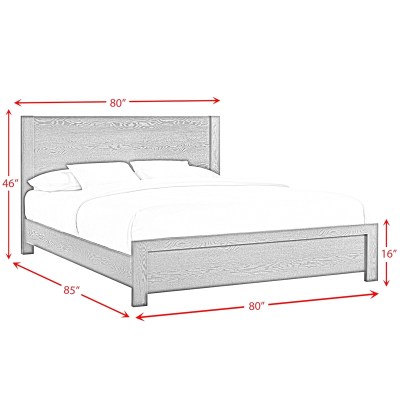 Picket House Furnishings Ardmore Bend King Bed in Black