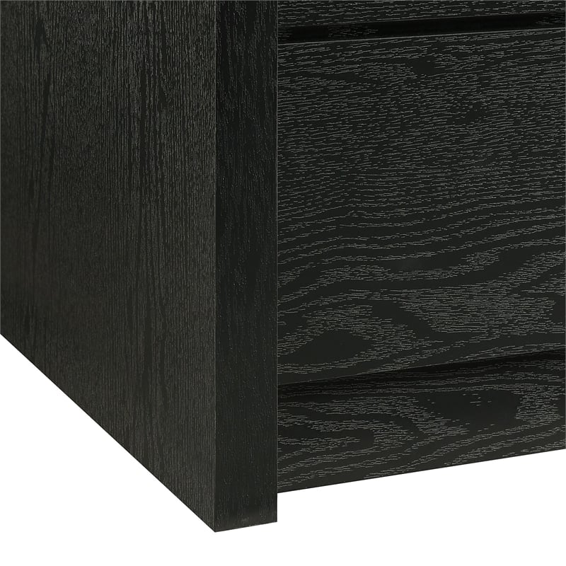 Picket House Furnishings Ardmore Bend Nightstand with USB in Black