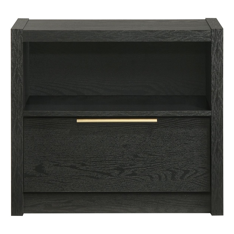 Picket House Furnishings Ardmore Bend Nightstand with USB in Black