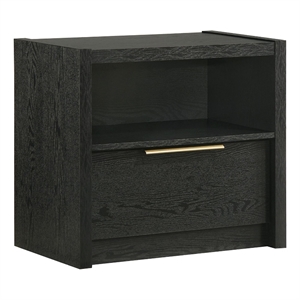 Picket House Furnishings Ardmore Bend Nightstand with USB in Black