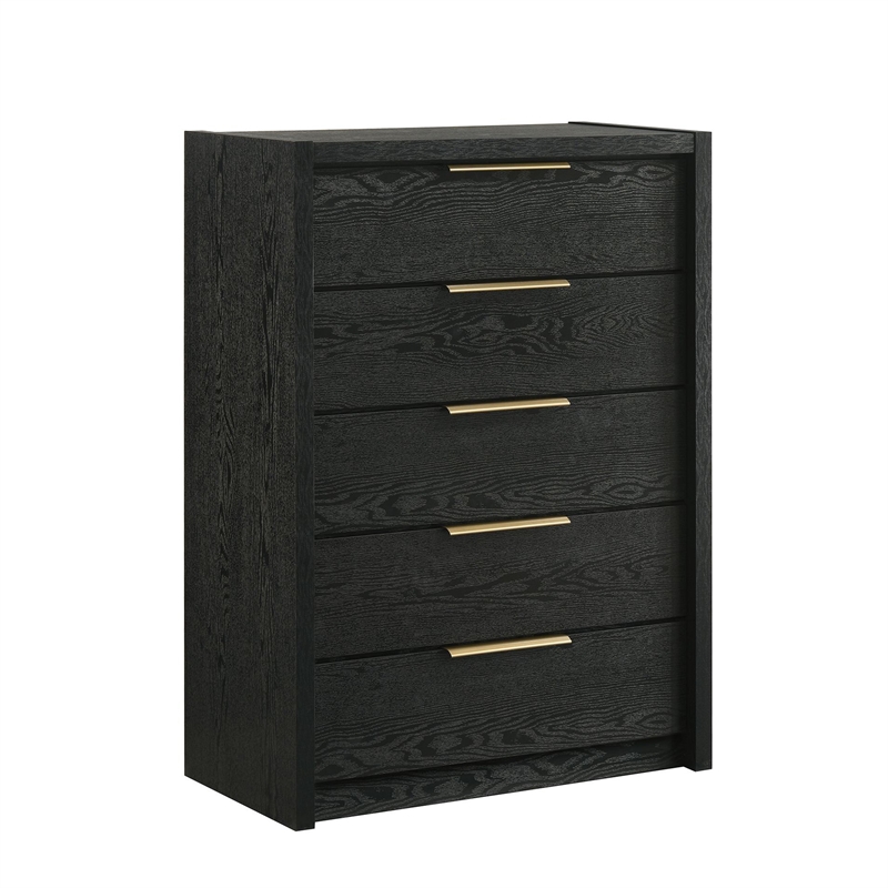 Picket House Furnishings Ardmore Bend Full 5PC Bedroom Set in Black