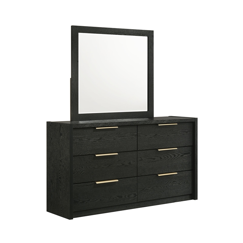 Picket House Furnishings Ardmore Bend Twin 5PC Bedroom Set in Black
