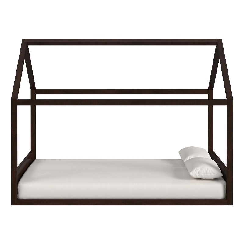 Picket House Furnishings Santino Full Montessori Bed in Espresso