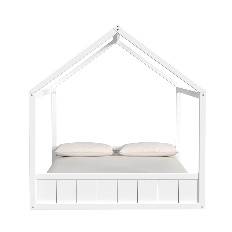 Picket House Furnishings Santino Full Montessori Bed in White