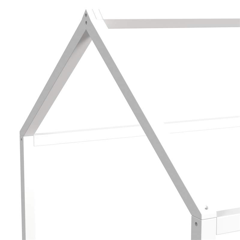 Picket House Furnishings Santino Full Montessori Bed in White