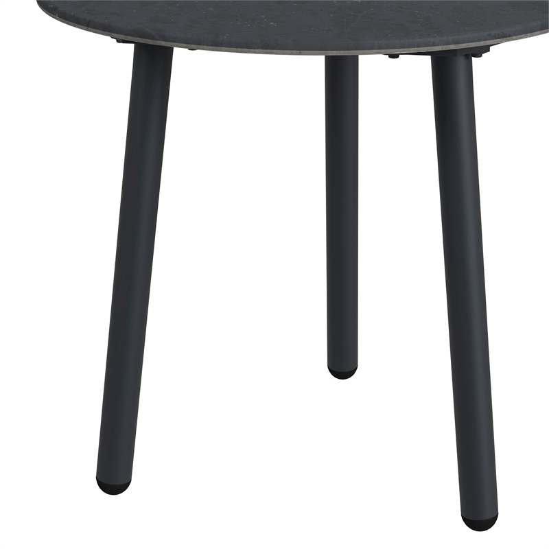 Picket House Furnishings Java Two Piece Occasional Set in Dark Grey