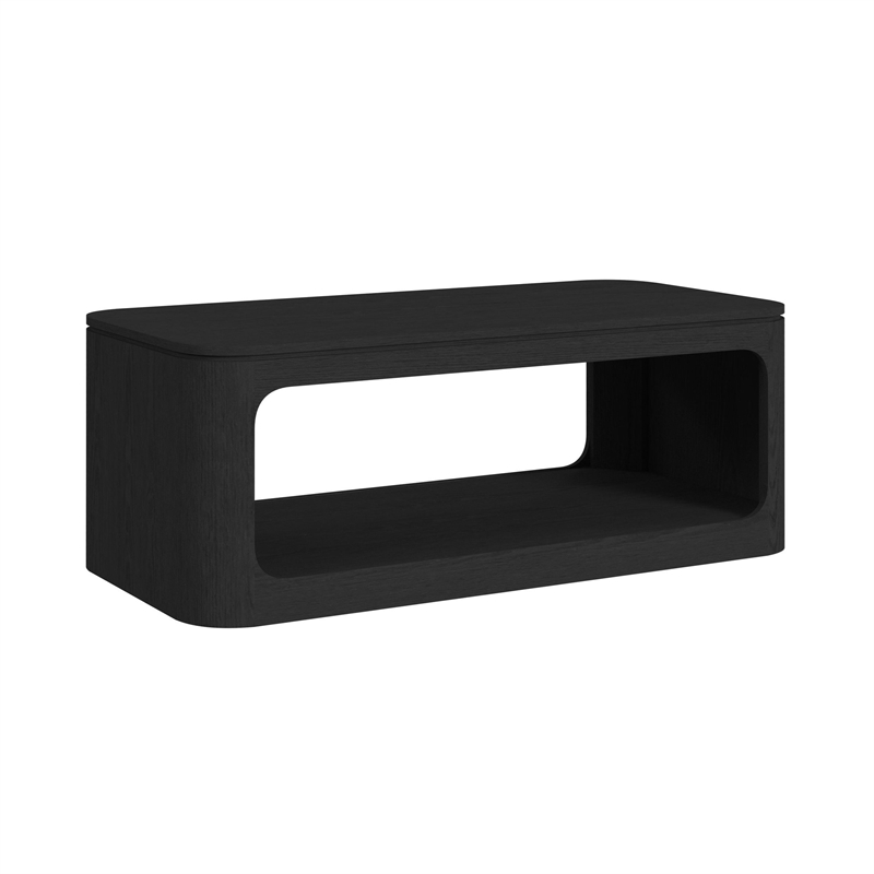 Picket House Furnishings Camelot 3PC Occasional Table Set in Black-Coffee Table & Two End Tables
