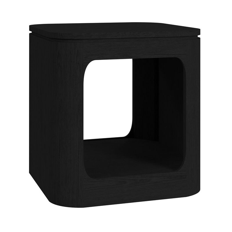 Picket House Furnishings Camelot 3PC Occasional Table Set in Black-Coffee Table & Two End Tables