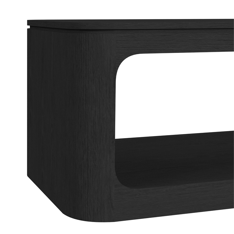 Picket House Furnishings Camelot 3PC Occasional Table Set in Black-Coffee Table & Two End Tables